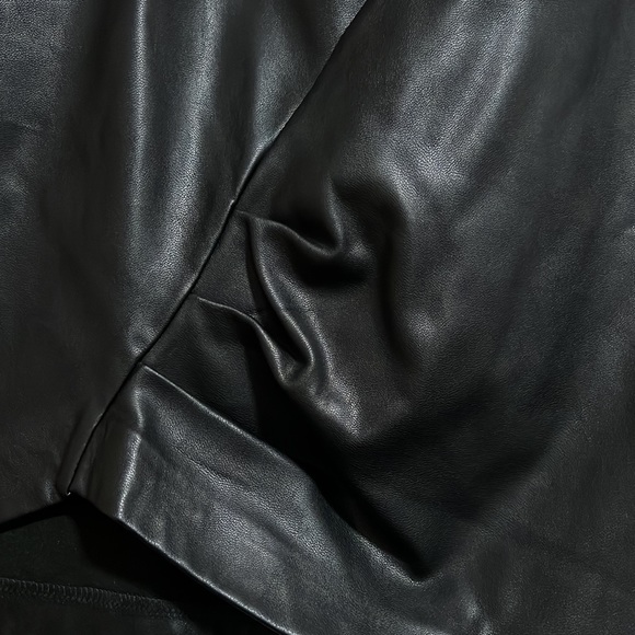 Dynamite Black leather skirt. Size Large. Excellent condition. - Picture 2 of 3